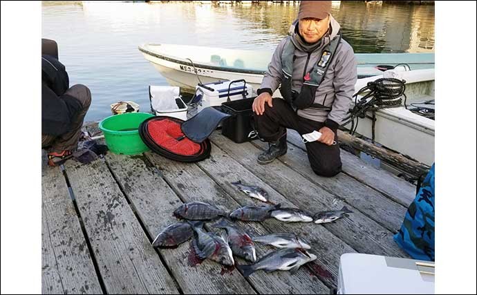 【三重】イカダ＆海上釣り堀最新釣果　カカリ釣りで大型クロダイ好調