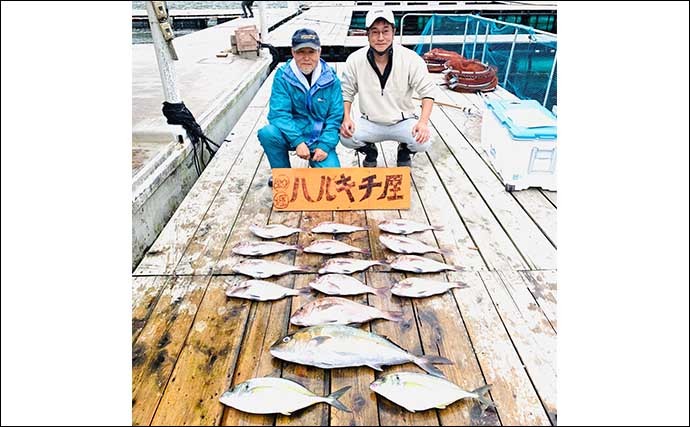 【三重】イカダ＆カセと海上釣り堀最新釣果　良型クロダイ続々顔出し