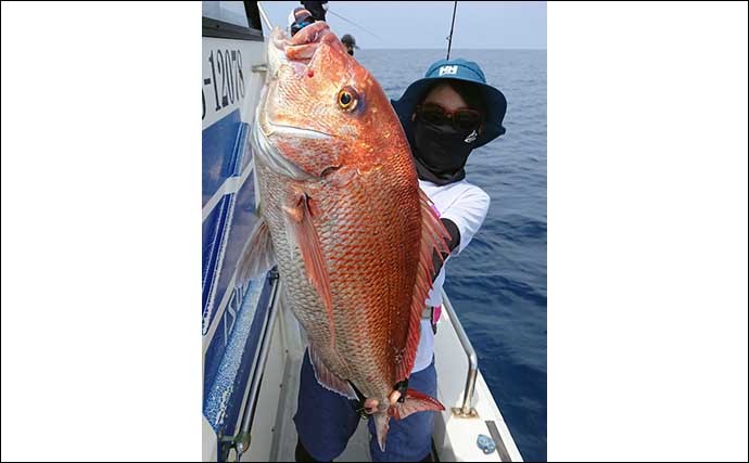 【福井・石川】船釣り最新釣果　SLJやタイラバで大型マダイ続々浮上