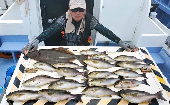 【愛知】沖釣り最新釣果　大山沖の大型イサキ釣りが好調継続