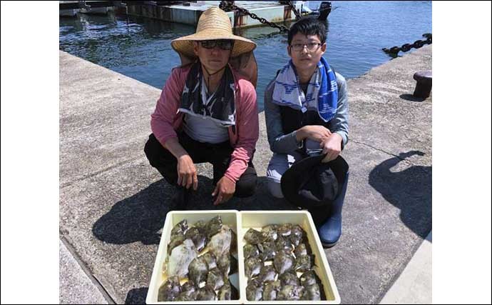 【愛知】沖のエサ釣り最新釣果　タチウオ＆カワハギで数釣り好機到来