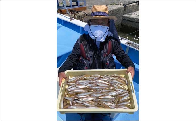 【愛知】沖のエサ釣り最新釣果　超大物イシナギ狙いで50kg級頭に7匹