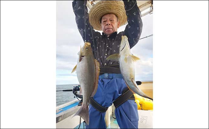 【福岡】沖のエサ釣り最新釣果　五目釣りでチヌにイサキにマダイ