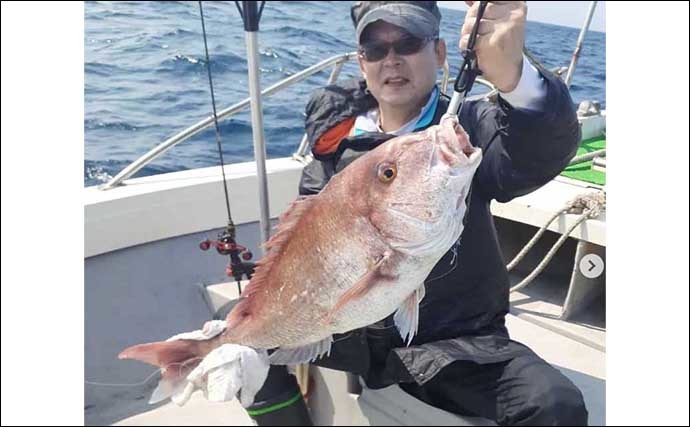 今週の『船釣り情報』特選釣果　エサでもルアーでもマダイ釣りが好機