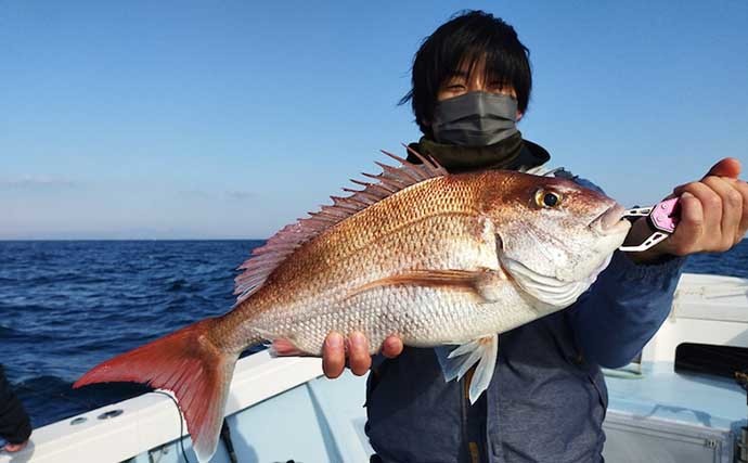 今週の『船釣り情報』特選釣果　タイラバでマダイにアマダイに青物も