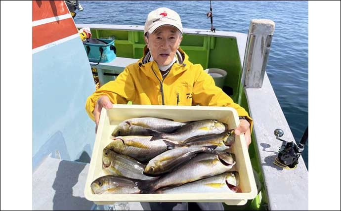 【三重・愛知】沖のエサ釣り最新釣果　キス試し釣りで良型含み好感触