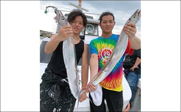 【福岡】沖釣り最新釣果　博多湾内タチウオ釣りで100尾超えの日も