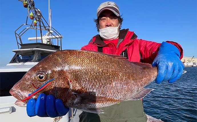 【玄界灘】沖釣り最新釣果　乗っ込みマダイ好反応でタイラバ良型続々