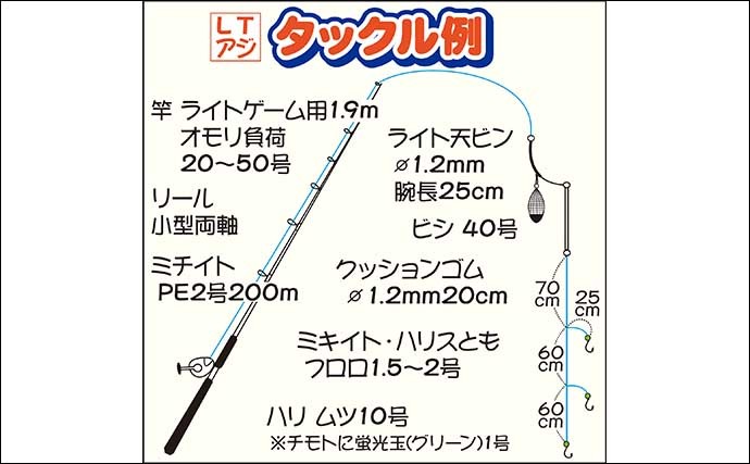 FMヨコハマ「ザバーン」に同行実釣取材　東京湾LTアジ釣りを堪能