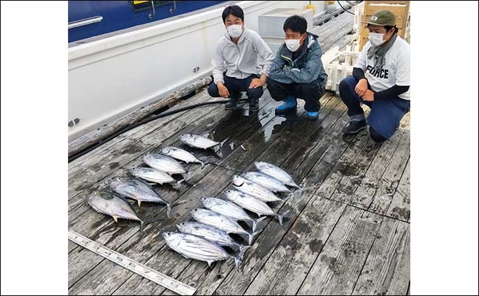 【愛知・三重】オフショアルアー最新釣果　タイラバで良型マダイ好調