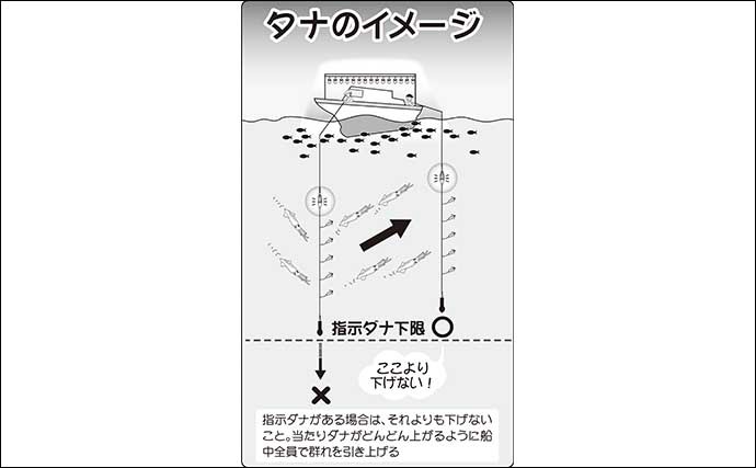 【2022年】茨城沖の夜イカ釣り入門　タックル・指示ダナ・シャクリ方