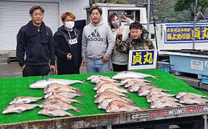 【三重】イカダ＆カセと海上釣り堀最新釣果　良型クロダイ続々顔出し