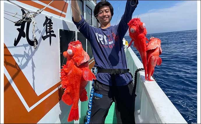 今週の『船釣り情報』特選釣果　みんな大好き＆美味しい「赤い」魚