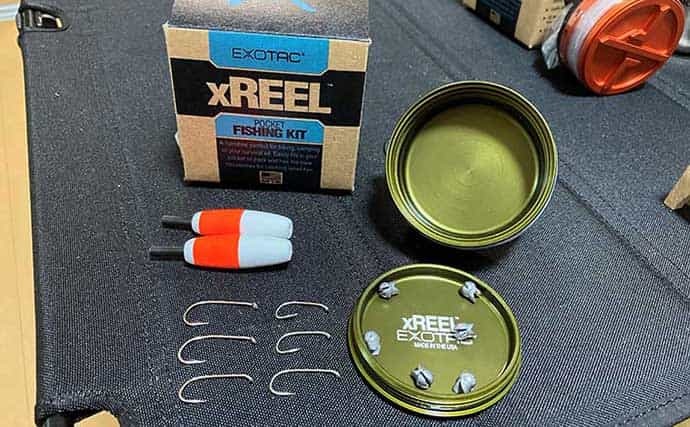 竿もリールも不要の釣具「XREEL」で堤防釣り満喫　製品内容も紹介