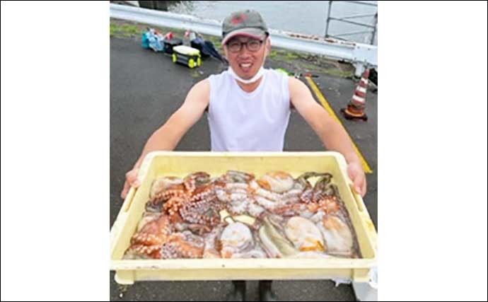 【愛知】沖釣り最新釣果情報　ジギングでブリにサワラに大型タチウオ