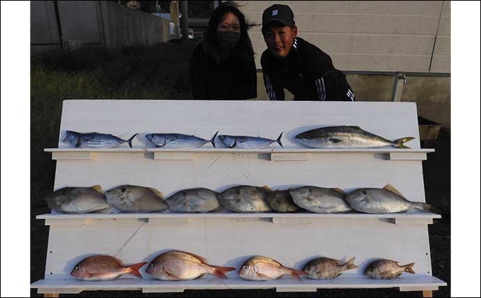 今週の『船釣り情報』特選釣果：全国で釣り方様々に秋マダイ顔出し中