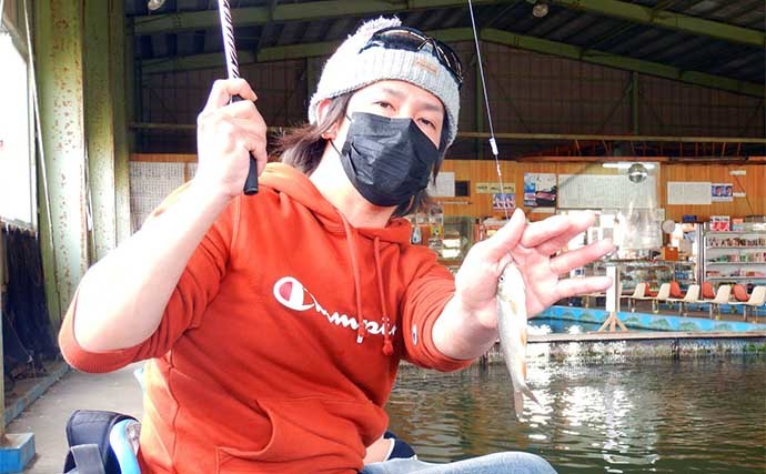 管理釣り場へ子連れ釣行　22O尾の激釣でお菓子大量ゲットに子供歓喜