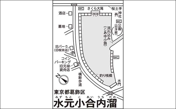 今週のヘラブナ推薦釣り場2022【東京都・水元公園内溜】