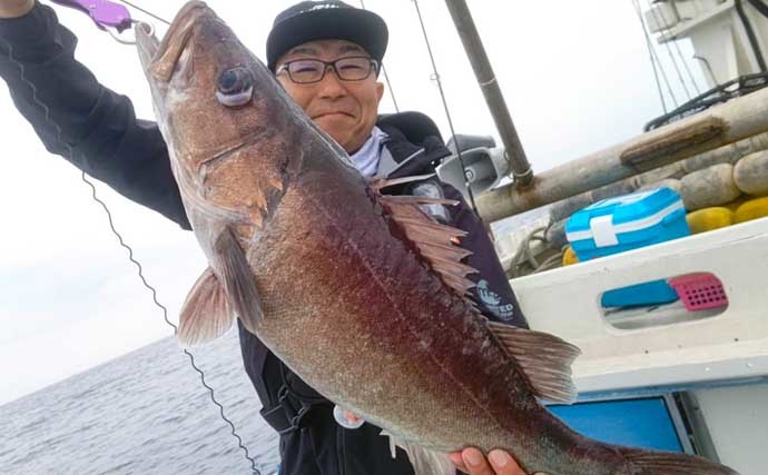 【福井・石川】沖釣り最新釣果　スロージギングで5kg級アラにマダラ続々