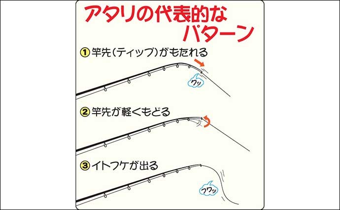 ティップランエギング攻略！　タックル選定＆釣り方イラスト解説