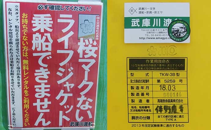 武庫川一文字の落とし込み釣りで46cmチヌ手中 「イ貝」エサにヒット