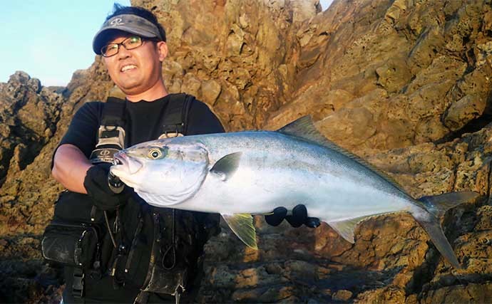 熊本の沖磯でルアー五目釣り満喫　オオモンハタにハガツオにヒラマサ