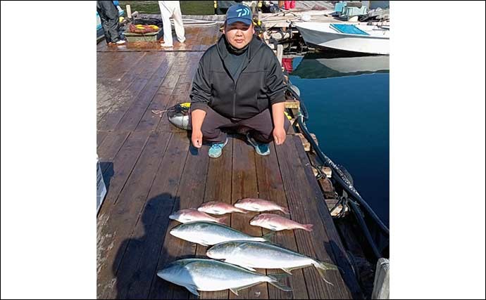 【三重】海上釣り堀の最新釣果　メガサイズ含み良型マダイ数釣り達成