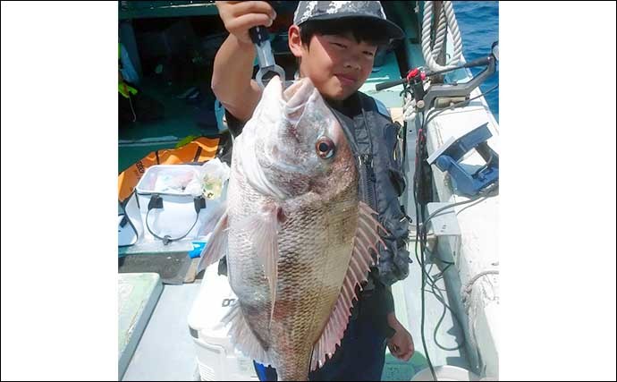 【福岡】沖釣り最新釣果　マダイにイサキに根魚とターゲット多彩