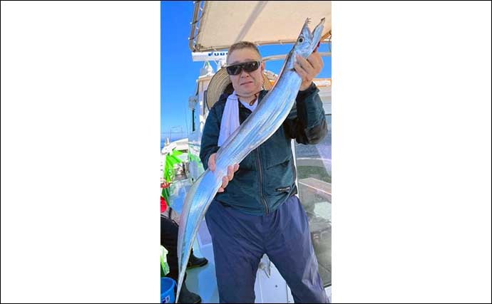 【大分・熊本】沖釣り最新釣果　ジギングとテンヤいずれもタチウオ好調