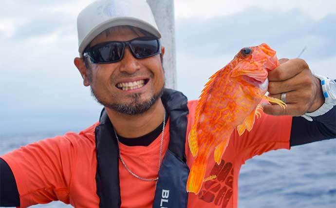 三重のタイラバ釣行でアヤメカサゴにキジハタ　釣果の秘訣は食わせの間