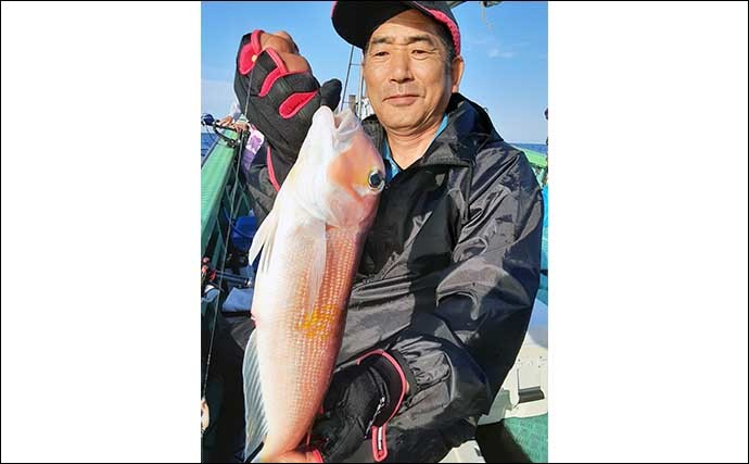 【福岡】船のエサ釣り最新釣果　五目釣りでアマダイにレンコなど多彩