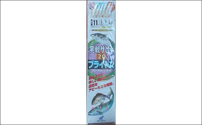 夏が美味の「マルアジ」釣り　庶民派の魚は安価なサビキ仕掛けがお好き？