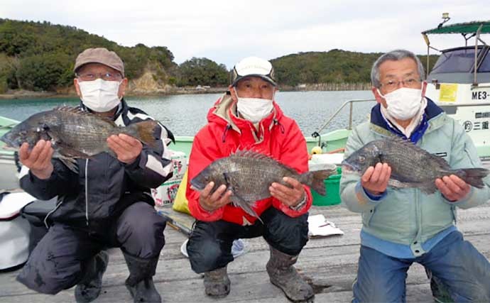 【三重】イカダ＆カセの最新釣果　各地で『年無し』クロダイ順調ヒット