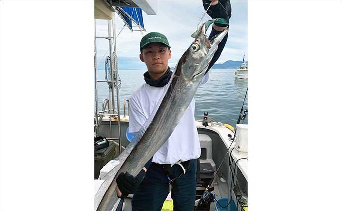 【大分・熊本】沖釣り最新釣果　タチウオ堅調で釣る人30尾程度