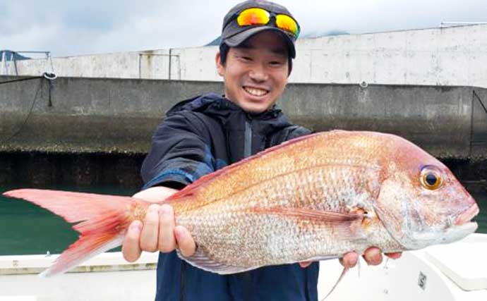 【三重】船釣り最新釣果　レンタルボートで53cm頭にマダイ快釣