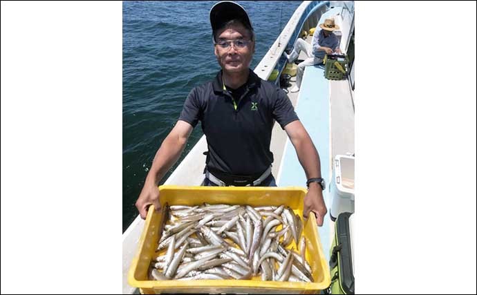 【愛知・三重】沖のエサ釣り最新釣果　マダカにシロギス数釣り好機