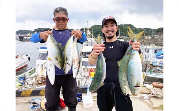 【愛知】オフショアルアー最新釣果　エギタコ釣りで3kg頭に良型マダコ