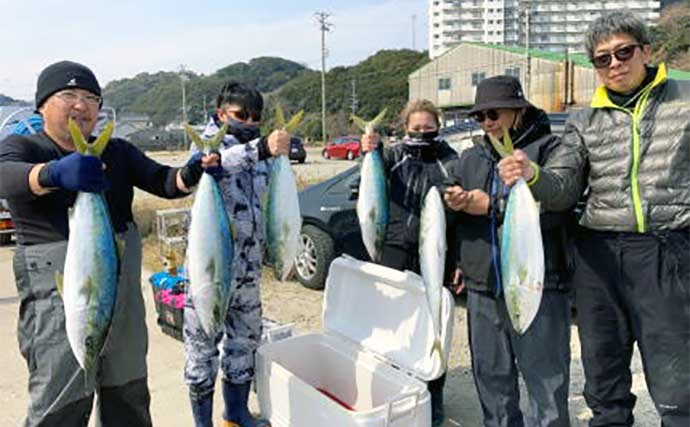 【愛知】沖のルアー最終釣果　ジギングにてワラサなど青物気配濃厚