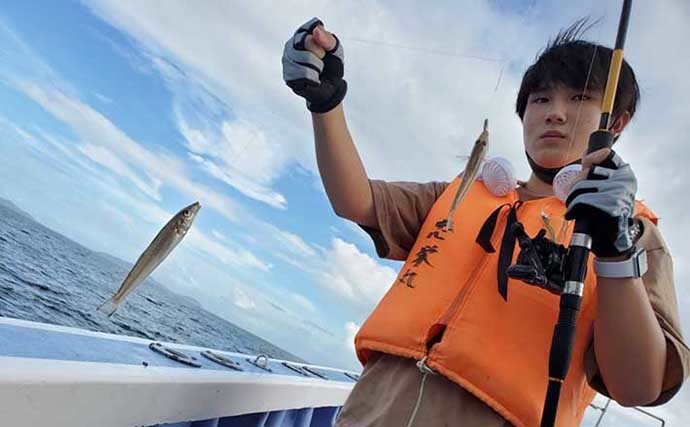 今週の『船釣り情報』特選釣果　夏休みの子連れ釣行に最適な船キス釣り