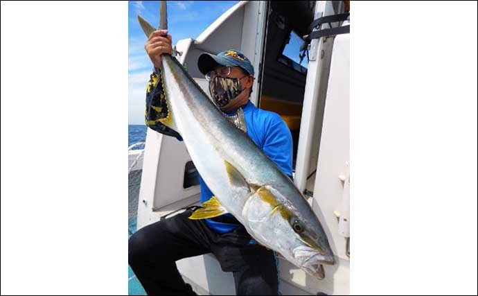 【福岡】沖釣り最新釣果　落とし込み＆イカ泳がせで良型アラなど好土産