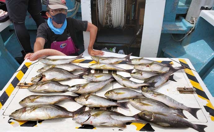 【愛知・三重】沖のエサ釣り最新釣果 イサキやカワハギ船で良型続々