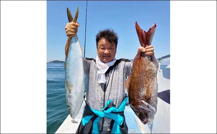 【三重・愛知】沖釣り最新釣果　尺メバルにメーター超サワラと良型多彩