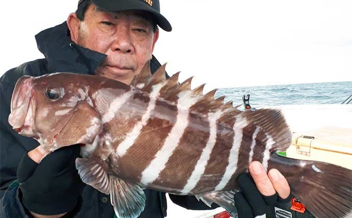 【玄界灘】沖のエサ釣り最新釣果　エビラバで86cm8kgマダイ浮上