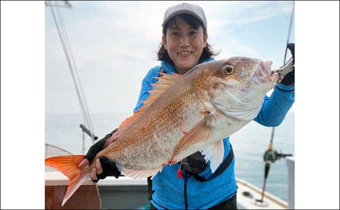 【大分・熊本】沖釣り最新釣果　イサキ五目釣り好ゲストに大型イシダイ