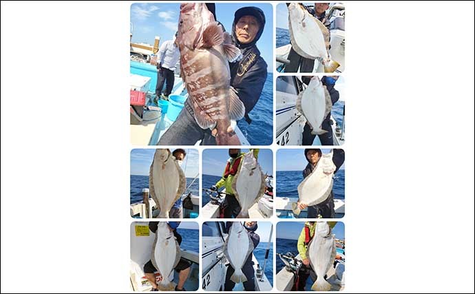 【響灘】沖釣り最新釣果　タイラバやイカ泳がせで大型マダイが顔出し