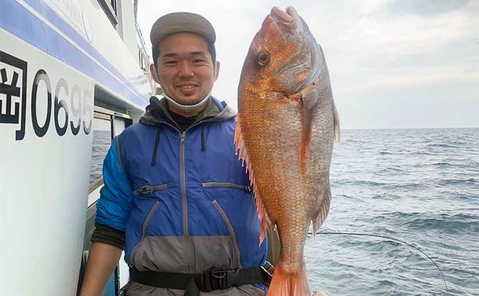 【福岡】沖のエサ釣り最新釣果　根魚船でボッコ＆アオナなど高級魚続々