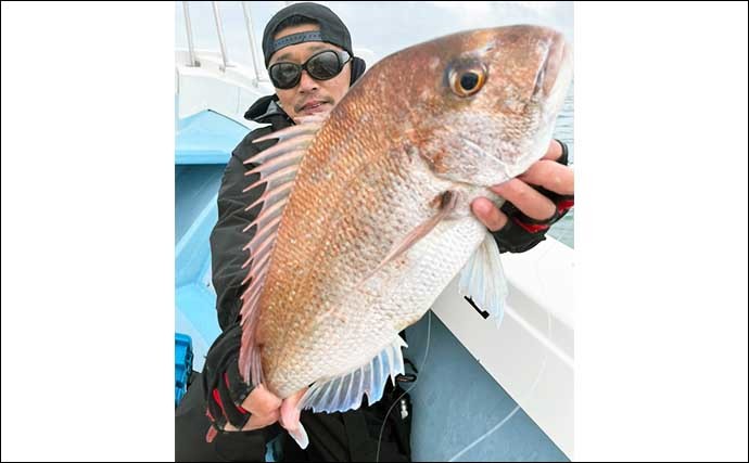 【三重・愛知】沖のルアー釣り最新釣果　タイラバで狙う桜ダイ続々