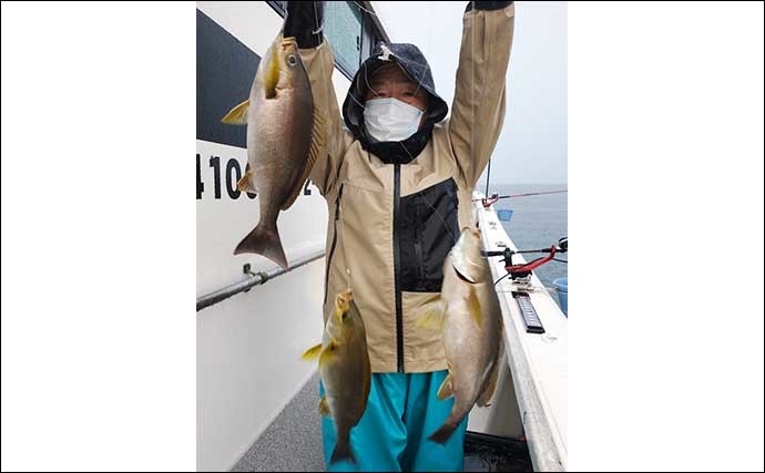 【大分・熊本】沖釣り最新釣果　ドラゴン級タチウオに1kg超ジャンボイサキ