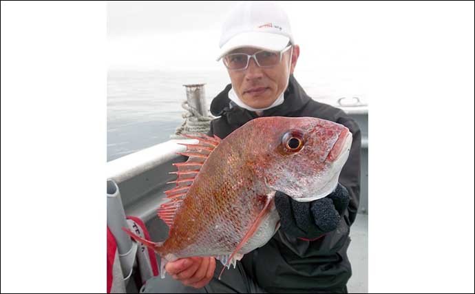 【三重・愛知】沖のルアー釣り最新釣果　タイラバで狙う桜ダイ続々