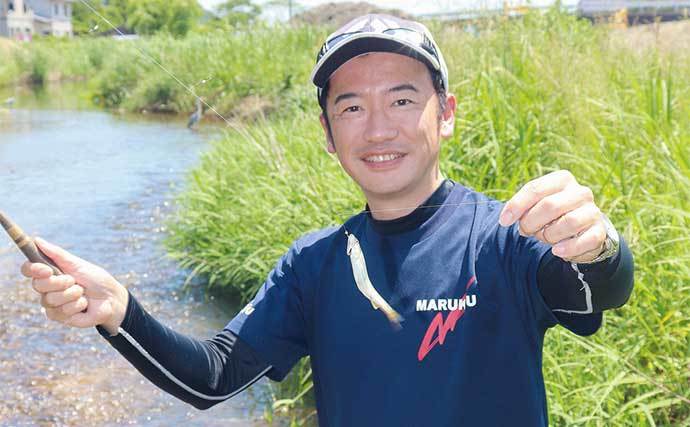 夏の風物詩の小アユ釣りで96匹　まだまだ不調も拾い釣りで今後に期待